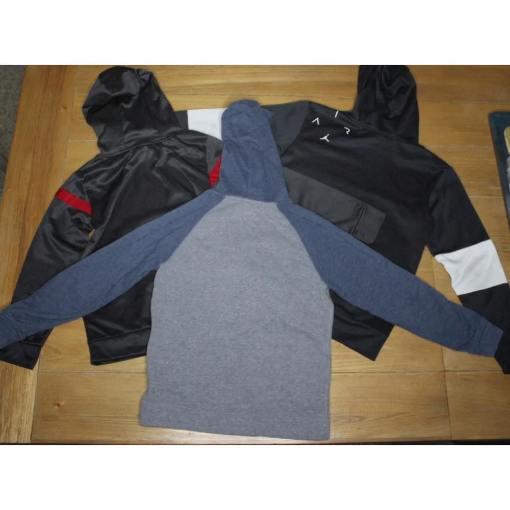 Boys (3) Piece Hoodie Lot 10-12 Preowned